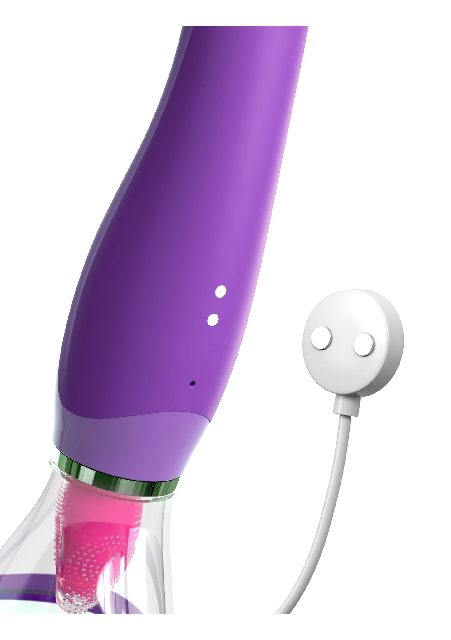 Vibratore punto g con stimolatore clitoride succhia vagina Her Ultimate Pleasure