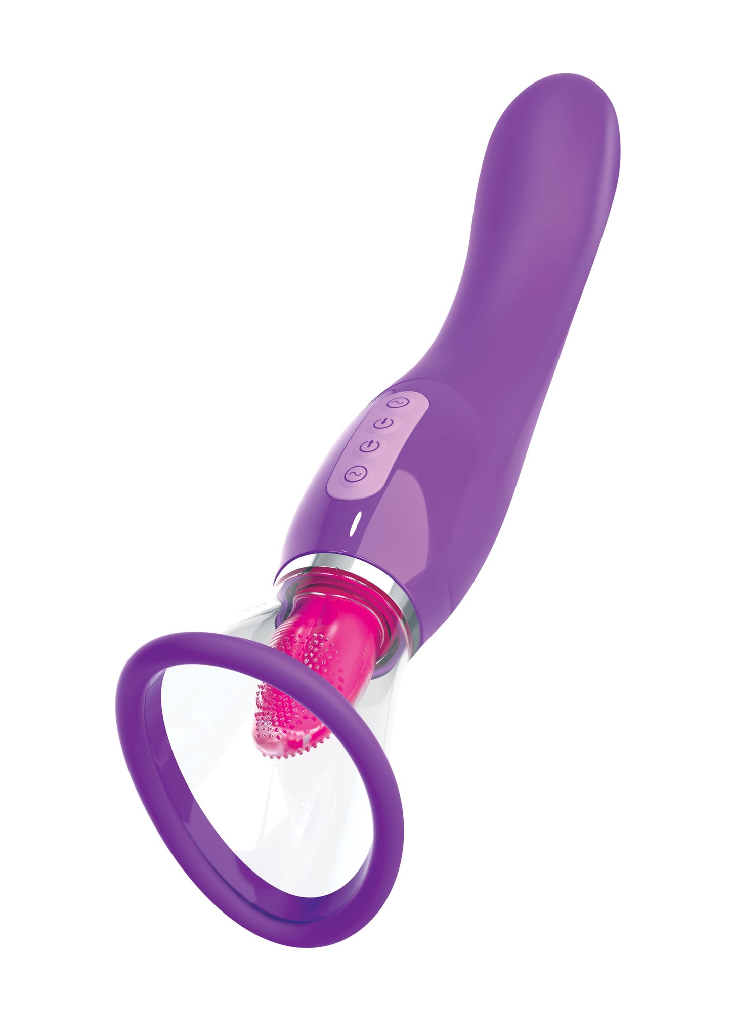 Vibratore punto g con stimolatore clitoride succhia vagina Her Ultimate Pleasure