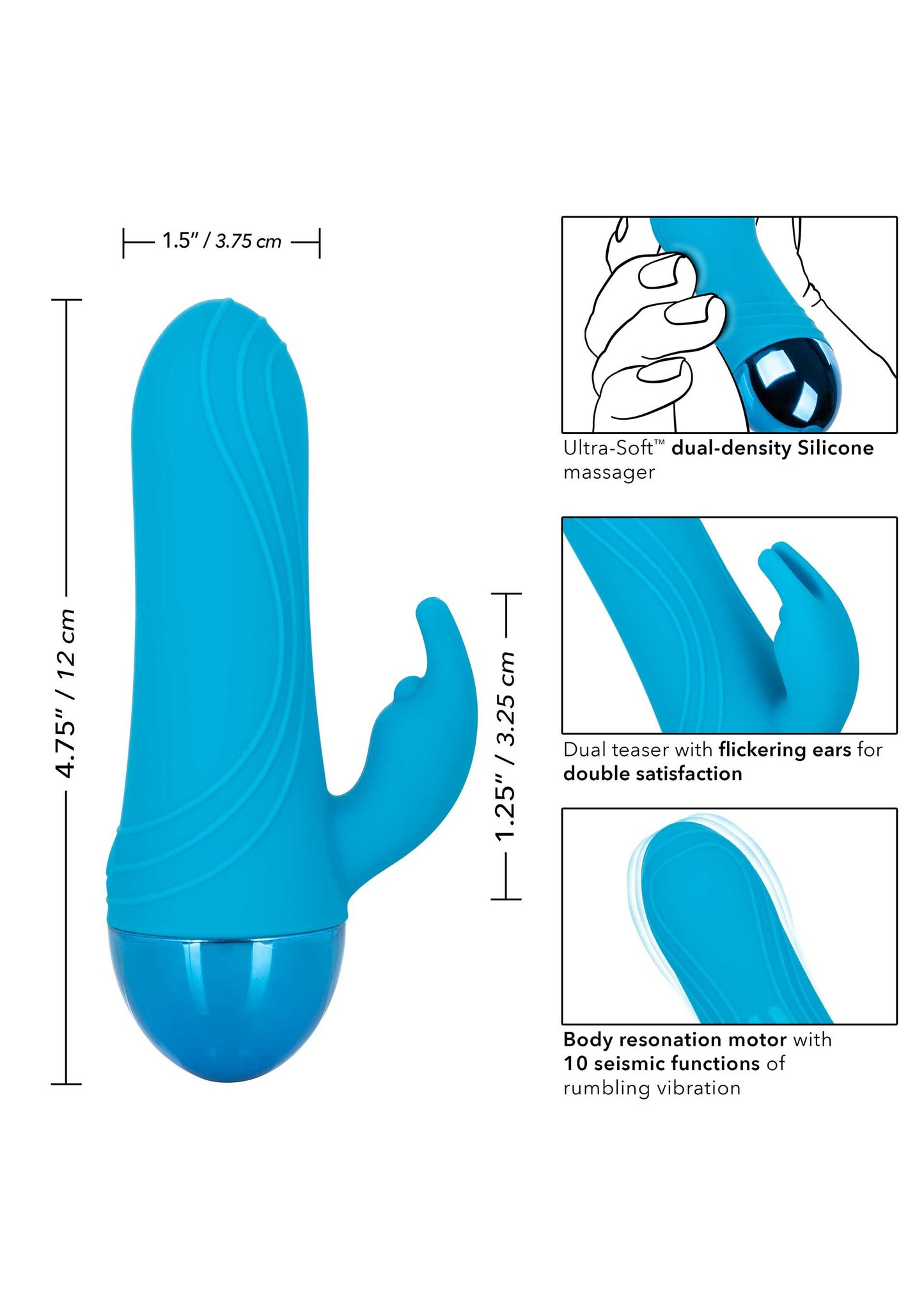 Mini Vibratore rabbit Tremble Please
