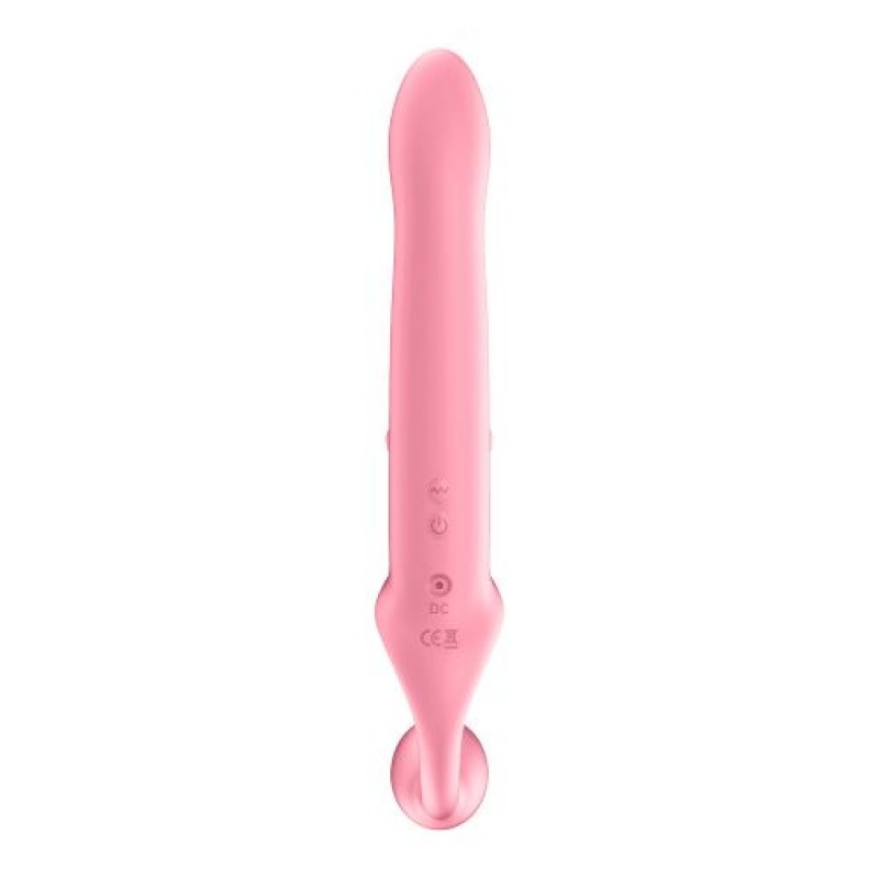 Vibratore vaginale anale stimolatore clitoride strap on