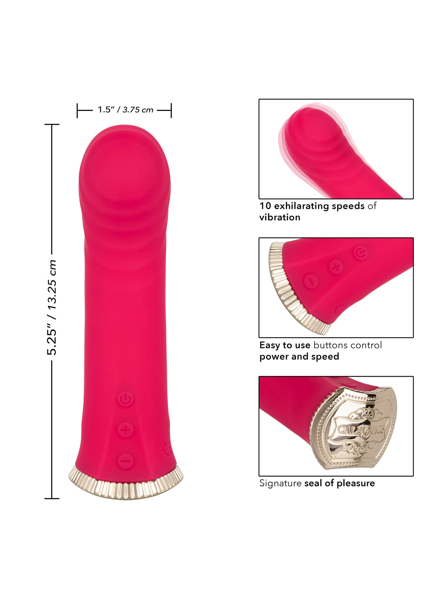 vibratore vaginale in silicone Uncorked Merlot