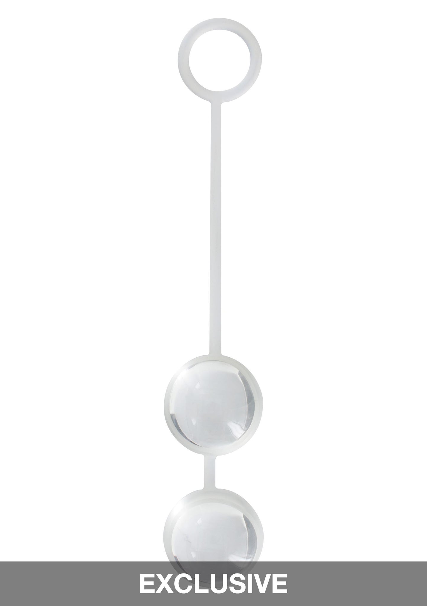 Palline vaginali in vetro e silicone Duo Love Balls