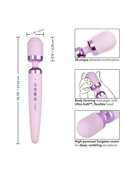 Massaggiatore vibratore wand ricaricabile Opulence