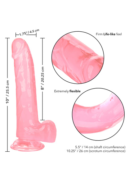 Fallo vaginale anale con ventosa Queen Size Dong 8 Inch