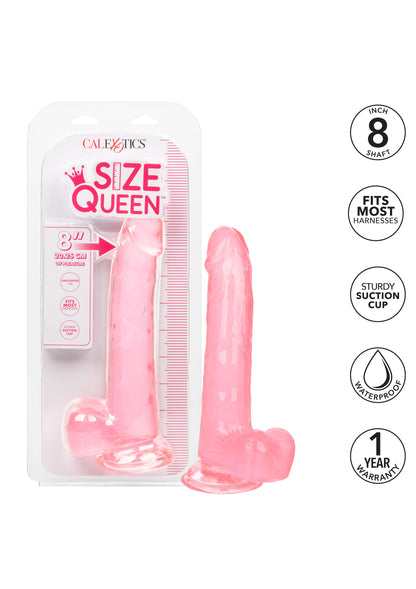 Fallo vaginale anale con ventosa Queen Size Dong 8 Inch