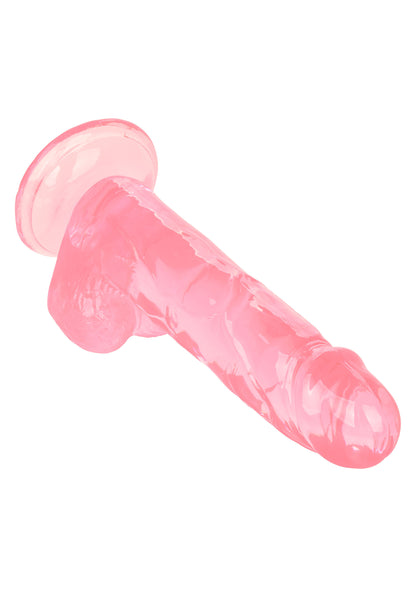 Fallo con ventosa e testicoli dildo realistico Queen Size Dong 6 Inch