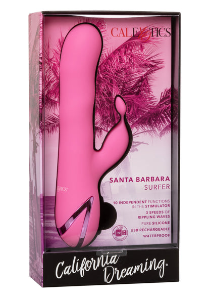 Vibratore rabbit in silicone realistico Santa Barbara Surfer