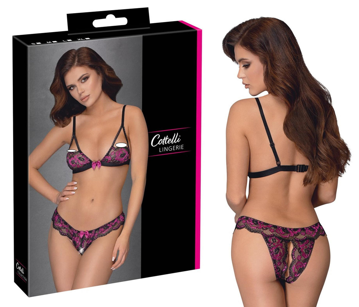 Bra Set regiseno e mutandine sexy in pizzo