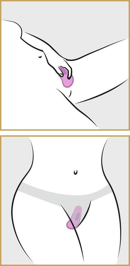 Remote Silicone Please-Her vibratore vaginale con telecomando