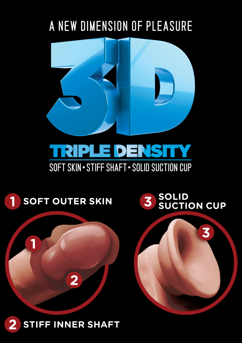 Fallo con ventosa Triple Density wBalls 6.5 Inch