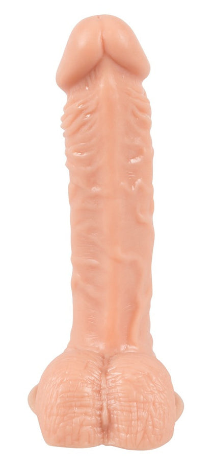 Fallo realistico Medium Dildo with Testicles and Suction Cup