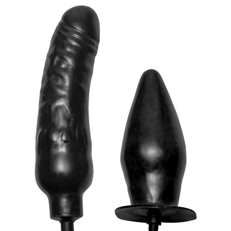 Fallo e plug vaginale anale gonfiabile deuce