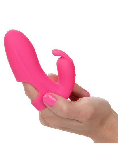 Vibratore rabbit da dito Silicone Marvelous Pleaser