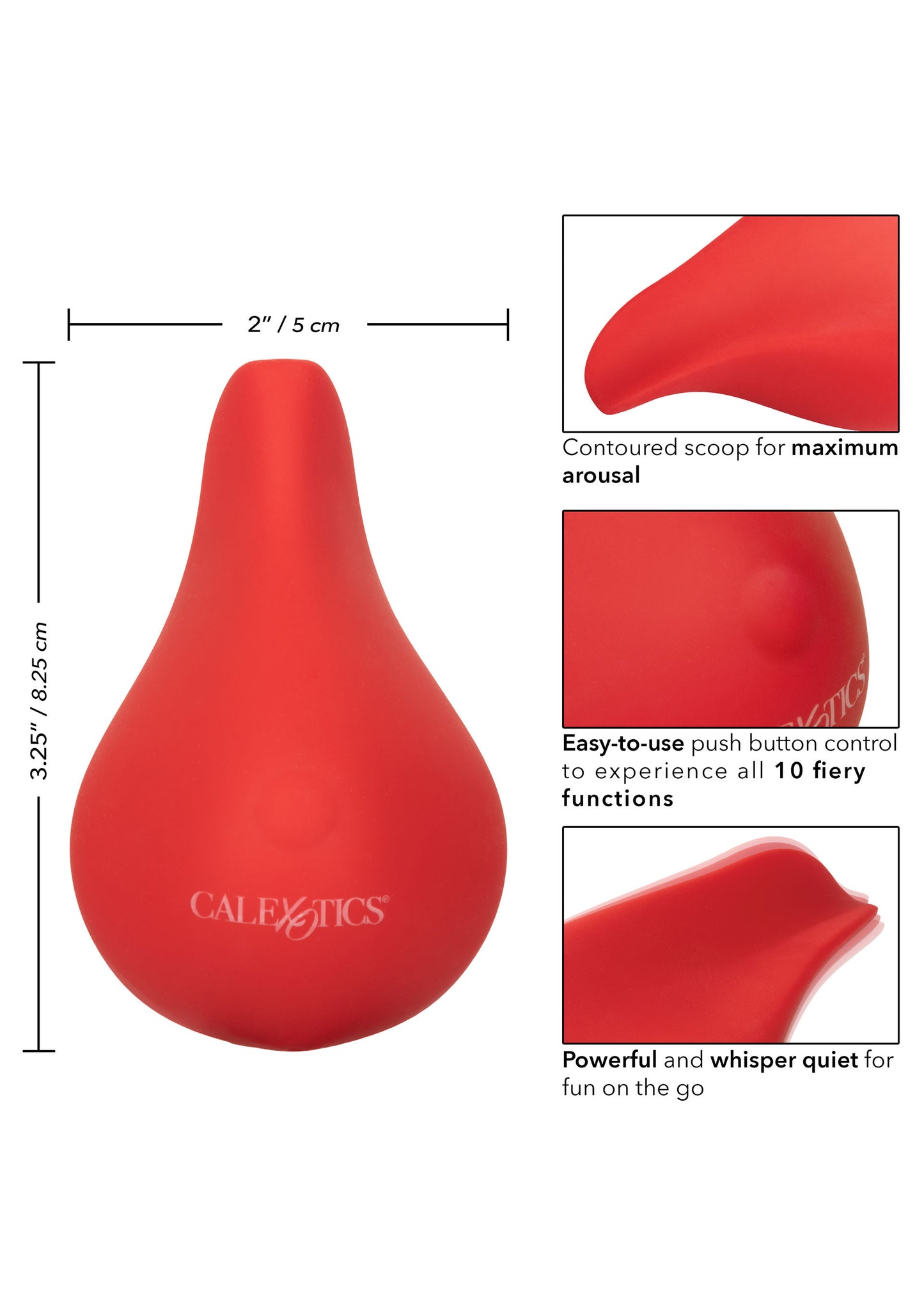 Stimolatore vaginale Red Hot Glow