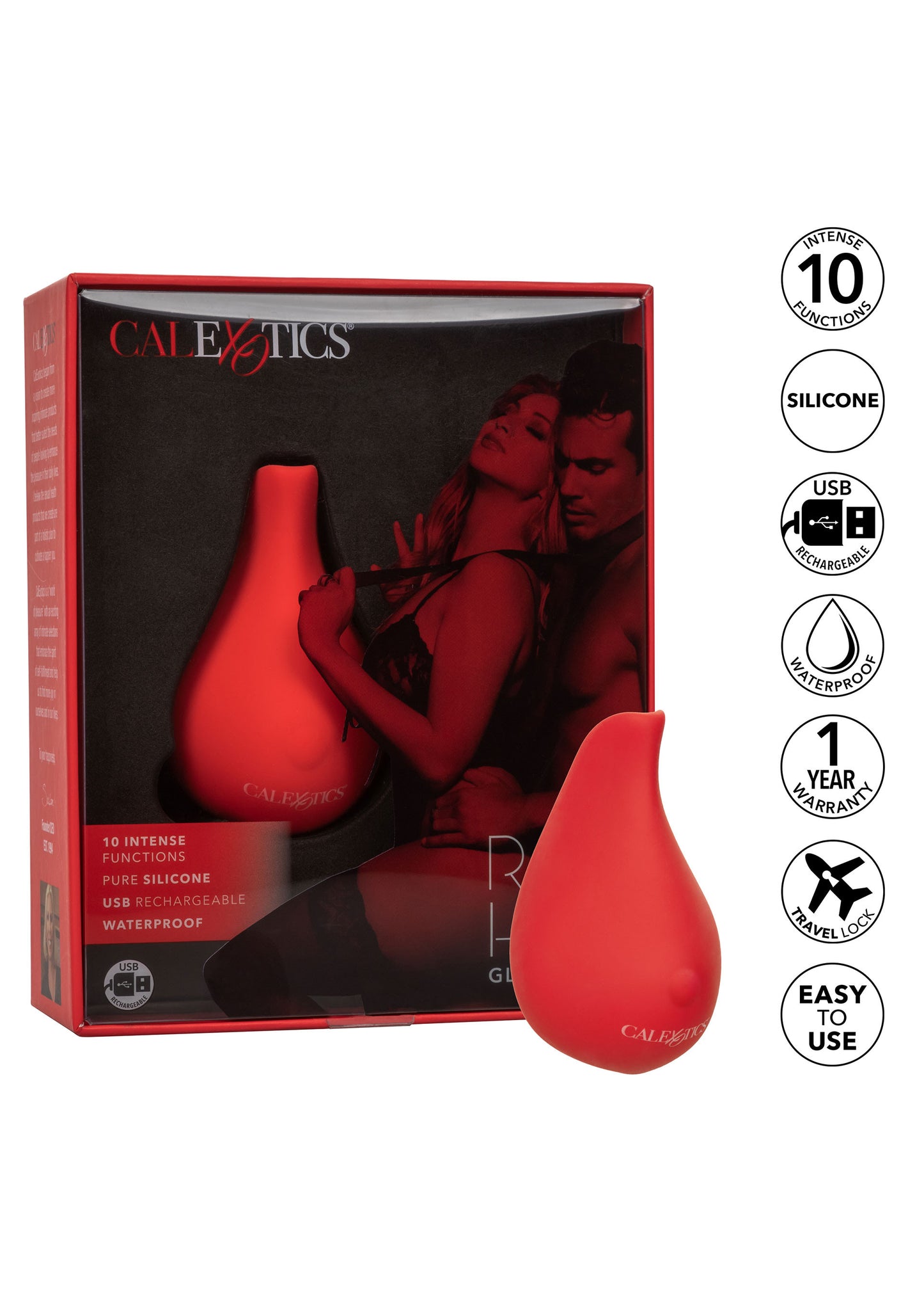 Stimolatore vaginale Red Hot Glow