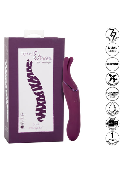 Vibratore vaginale stimola clitoride Tempt And Tease Sass