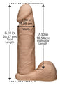 Fallo indossabile 8 Inch Cock With Ultra Harness