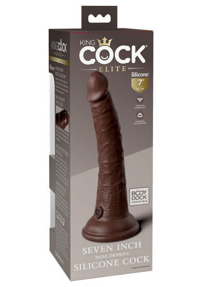 Fallo realistico 7 Inch 2Density Silicone Cock