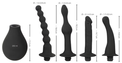 Doccia intima Silicone Douche with 4 Attachments