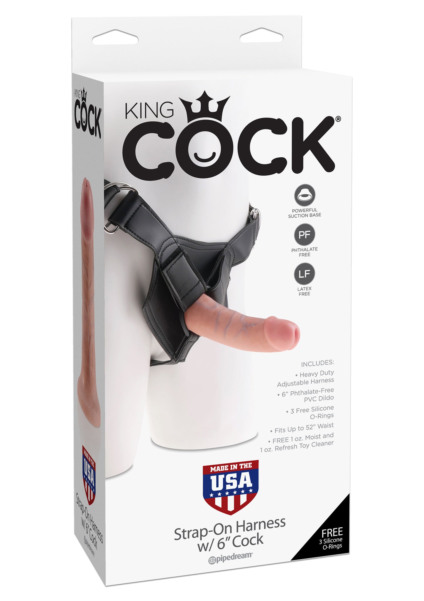 Fallo indossabile Strap-On Harness 6 Inch Cock