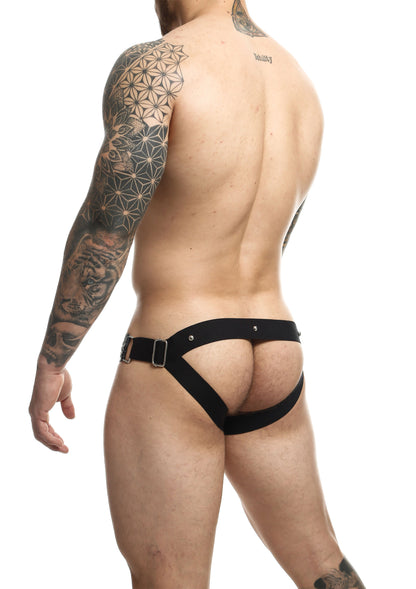 Slip con anello fallico grigio militare DNGEON Cockring Jockstrap