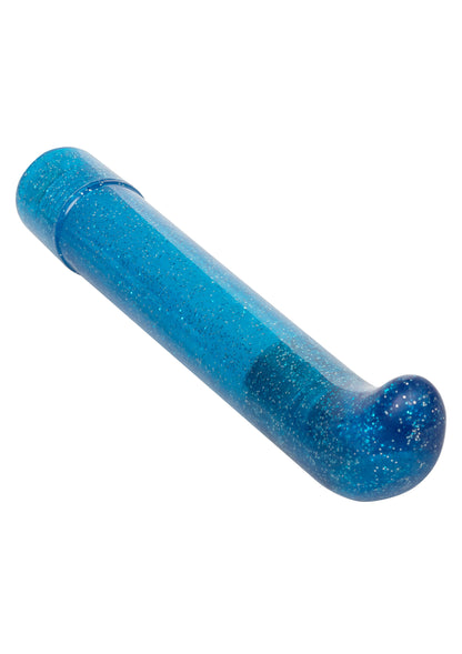 Vibratore punto g blu Sparkle Slim G-vibe