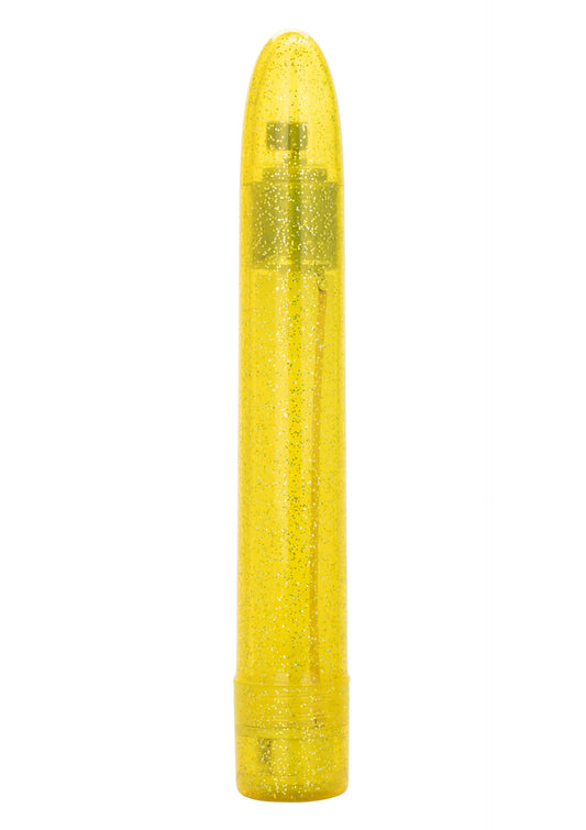 Vibratore classico giallo Sparkle Slim Vibe