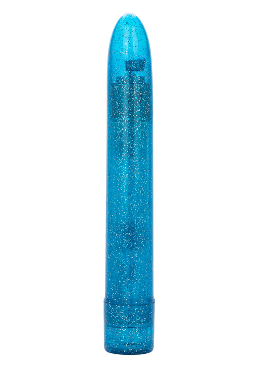 Vibratore classico blu Sparkle Slim Vibe