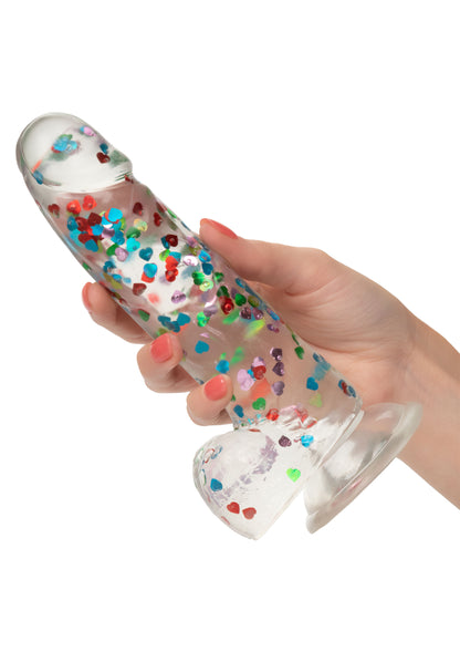 Fallo realistico con ventosa I Love Dick Heart Filled Dong