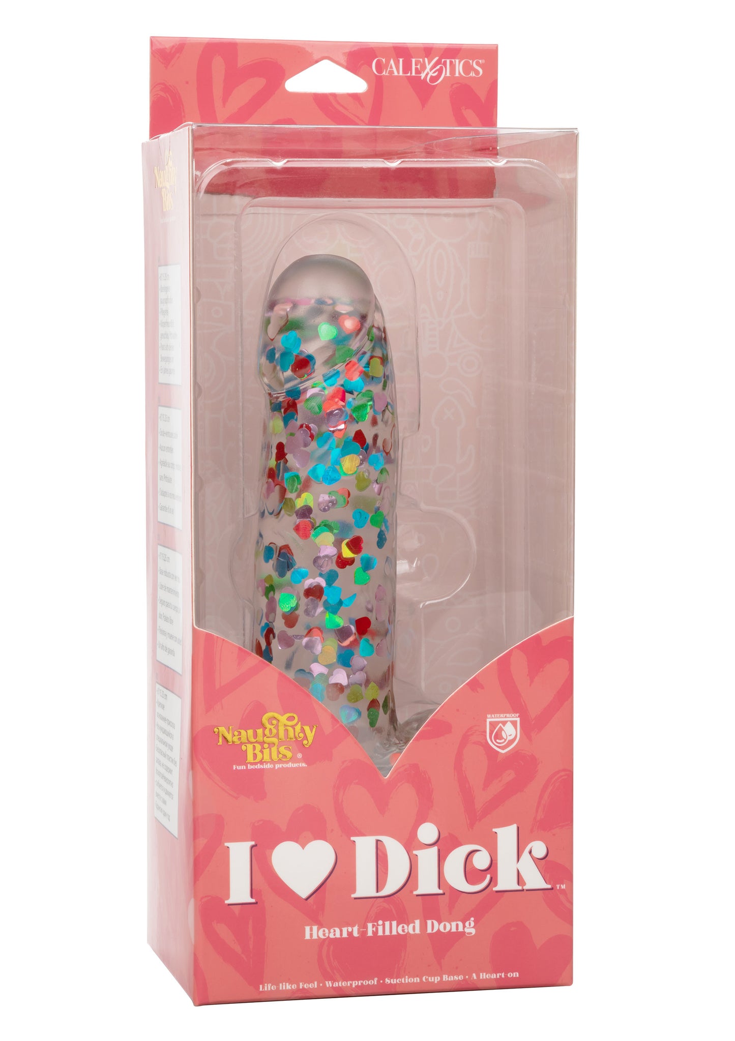 Fallo realistico con ventosa I Love Dick Heart Filled Dong