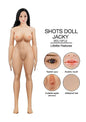 bambola sexy doll Jacky - Flesh Jacky in silicone