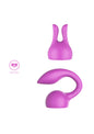 Accessori fucsia per massaggiatore wand Attachments Personal Massager