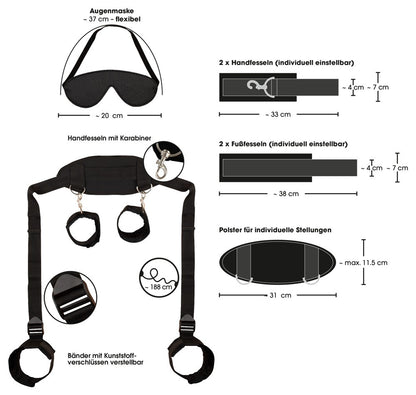 Costrittivo per polsi e caviglie Neck-Wrist-Ankle Restraint