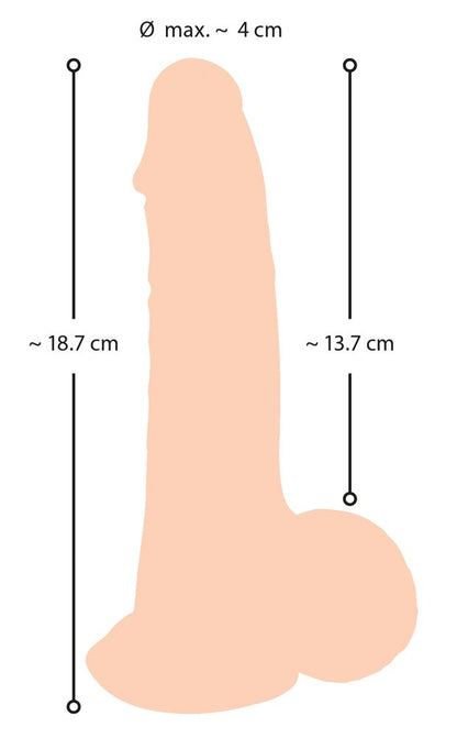 Fallo realistico con pelle retrattile Dildo with movable Skin