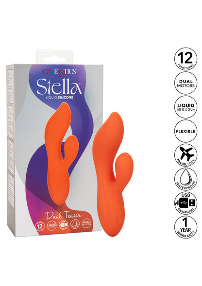 Vibratore rabbit Stella Dual Teaser