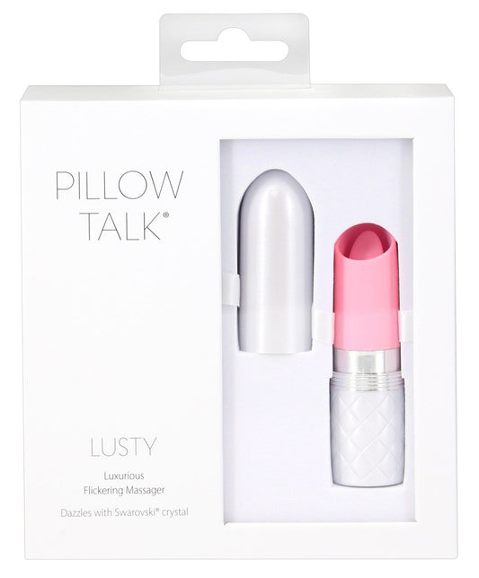 Vibratore a rossetto Lusty rosa