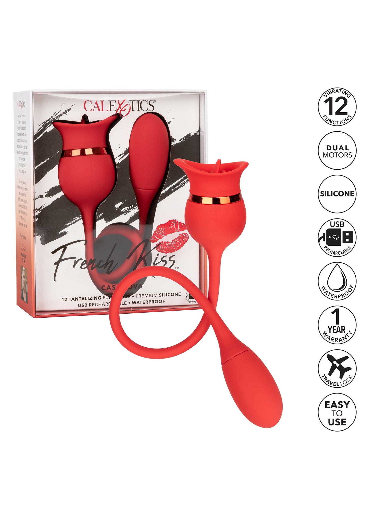 Ovetto vaginale con lingua French Kiss Casanova