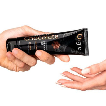 Lubrificante aromatizzato orgie 100 ml cioccolato