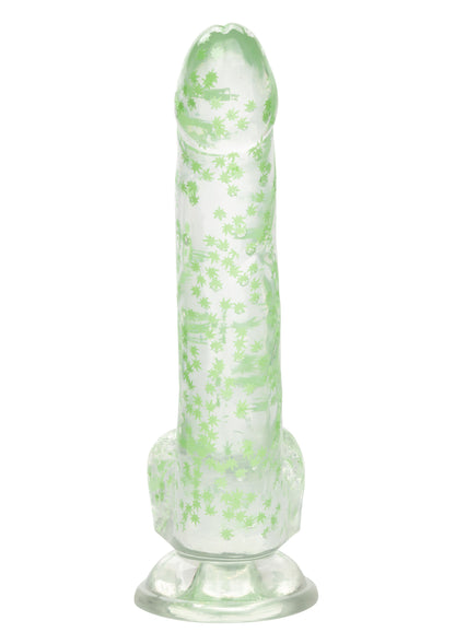 fallo con ventosa I Leaf Dick Glow Dildo