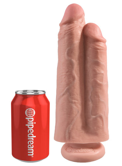 Fallo doppio con ventosa 9“ Two Cocks One Hole