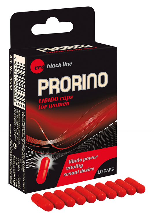 Pastiglie stimolanti femminili Prorino Libido Caps her 10pcs
