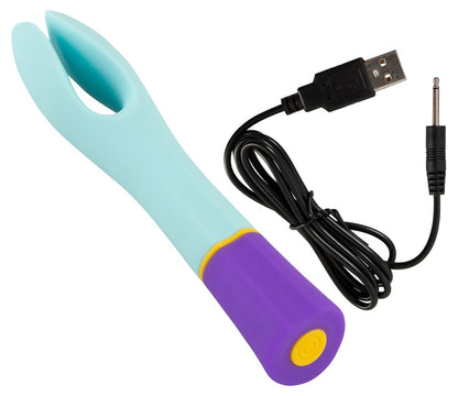 Vibratore doppio vaginale clitoride double vibrator