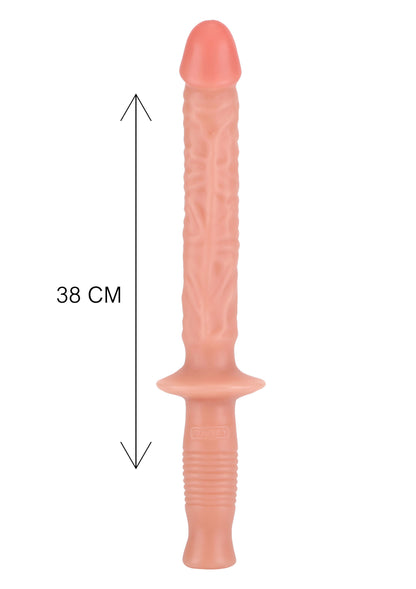 Fallo realistico maxi con manico The Manhandler 14.5 Inch