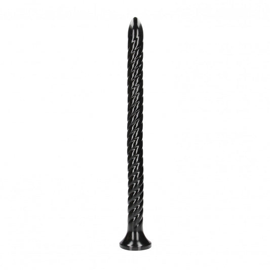 Fallo anale maxi Swirled Anal Snake - 20''/ 50 cm - Black