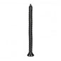 Fallo anale maxi Swirled Anal Snake - 20''/ 50 cm - Black