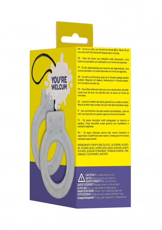 Sapone per le mani a forma manette Cuff Soap