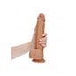 Fallo maxi tan con ventosa Dildo with Balls and Suction Cup - 11''/ 28 cm