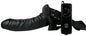 Vibratore cavo indossabile easy rider strap-on black