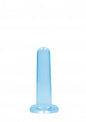 Dildo blu con ventosa Non Realistic Dildo Suction Cup -13,5 cm