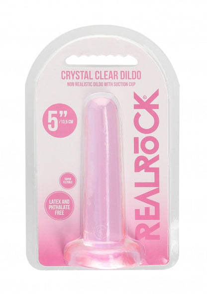 Dildo rosa con ventosa Non Realistic Dildo Suction Cup -13,5 cm